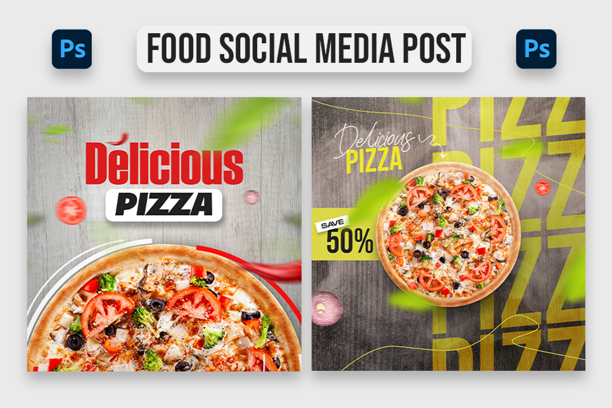 Food Instagram Social Media Posts, a Social Media Template by Northfrom (Photo 2 of 2)