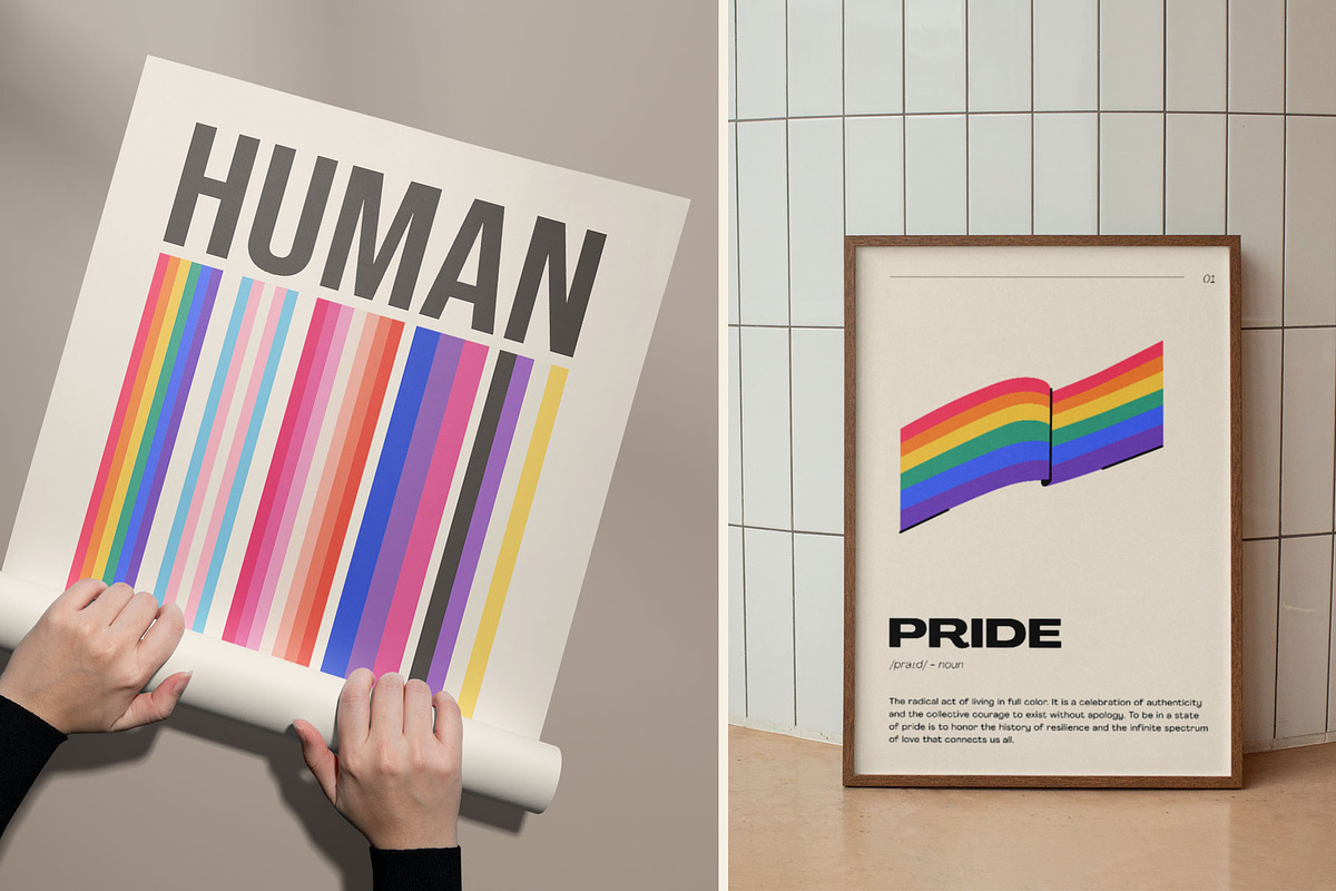 Pride Month LGBTQ+ Design Bundle, an Object Graphic by millering (Photo 10 of 12)