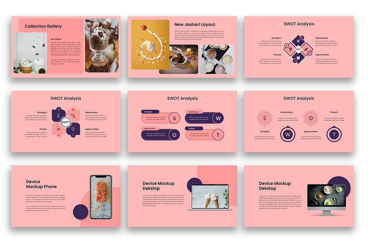 Jashari– Food Google Slide Template, a Presentation Template by kreatifreya (Photo 3 of 5)