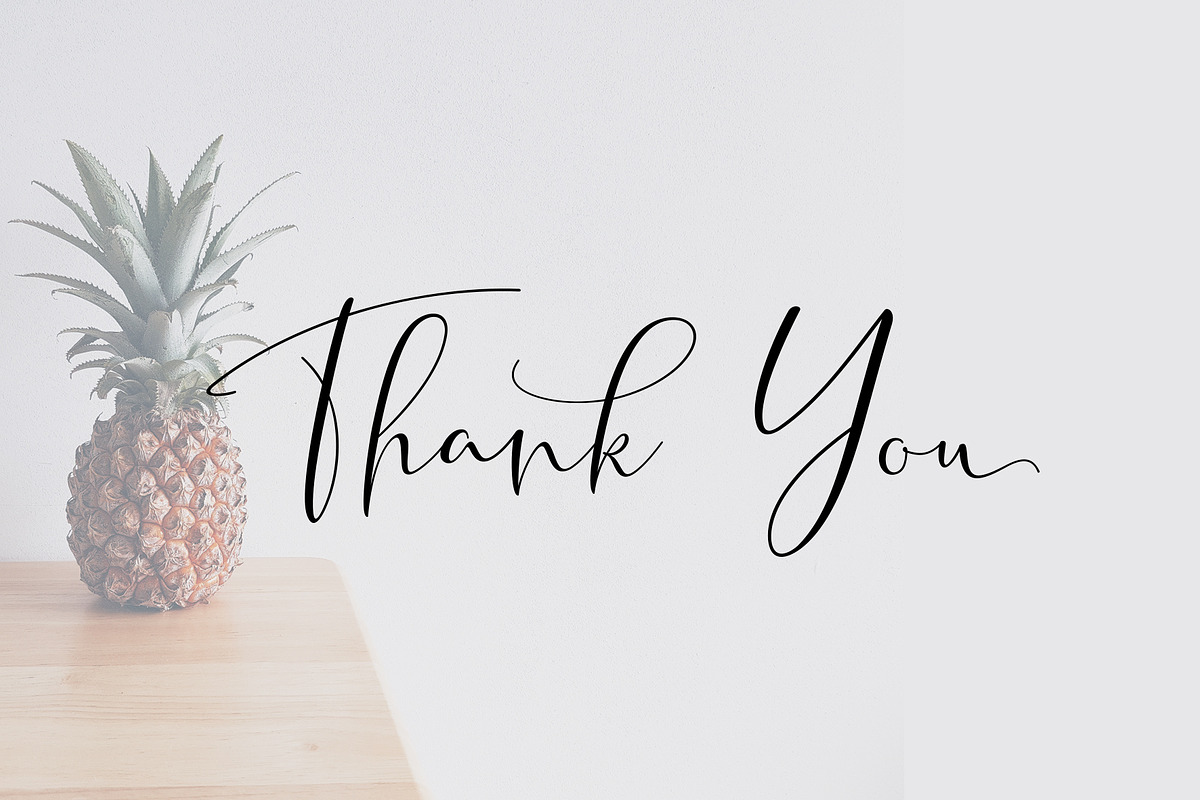 Tifany Script, a Script Font by Moly Mol (Photo 11 of 11)