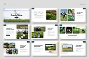 Golf Club Keynote Template, a Presentation Template by fluffstudio (Thumbnail 4 of 5)