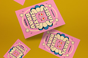 Retro Kids Birthday Invitation, an Invitation Template by graphicook (Thumbnail 2 of 3)