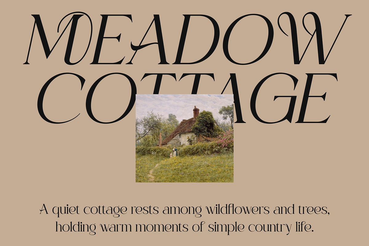 CS Aurellyn – Art Nouveau Font, a Serif Font by Craft Supply Co. (Photo 7 of 8)