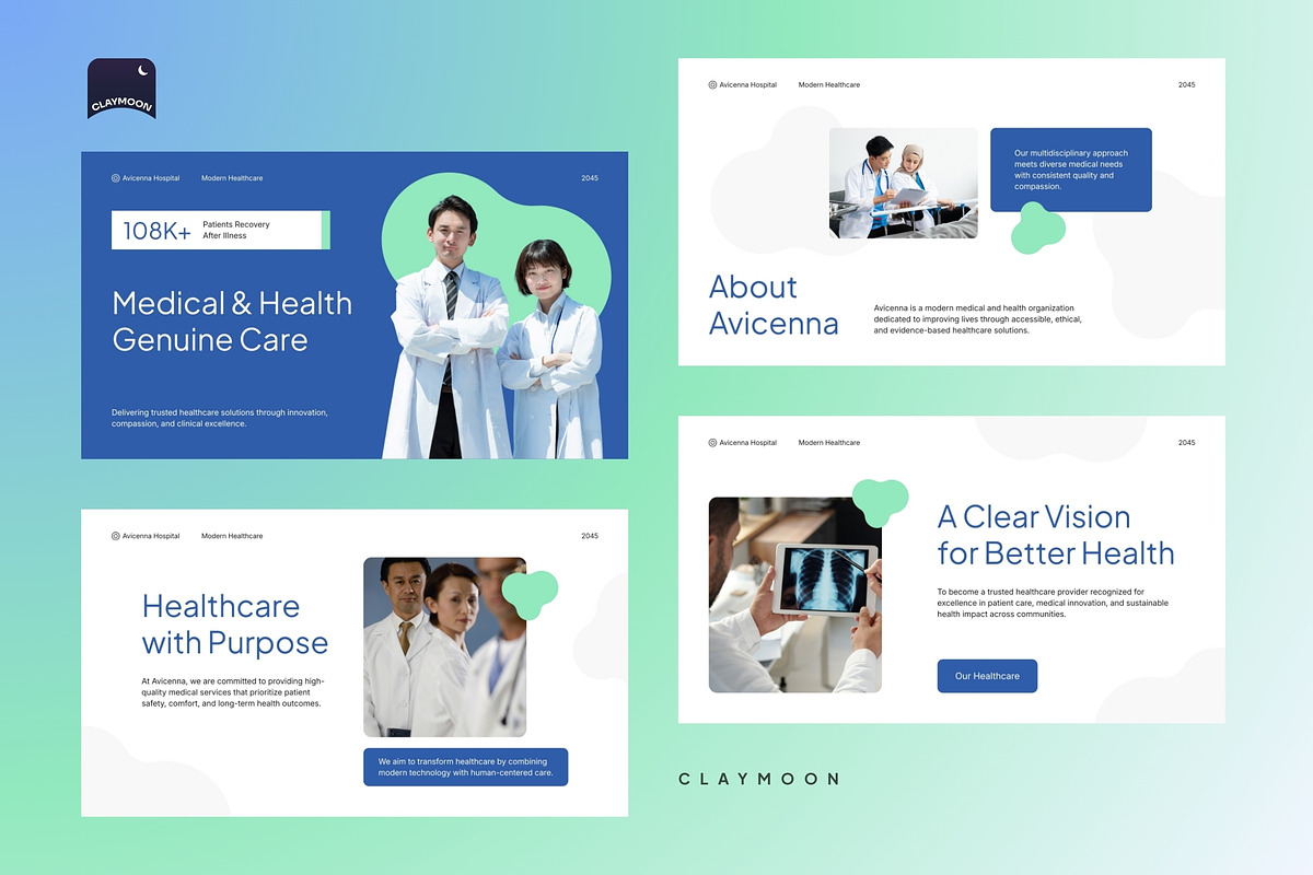 Avicenna Hospital Healthcare, a Presentation Template by Claymoon Lab (Photo 4 of 7)