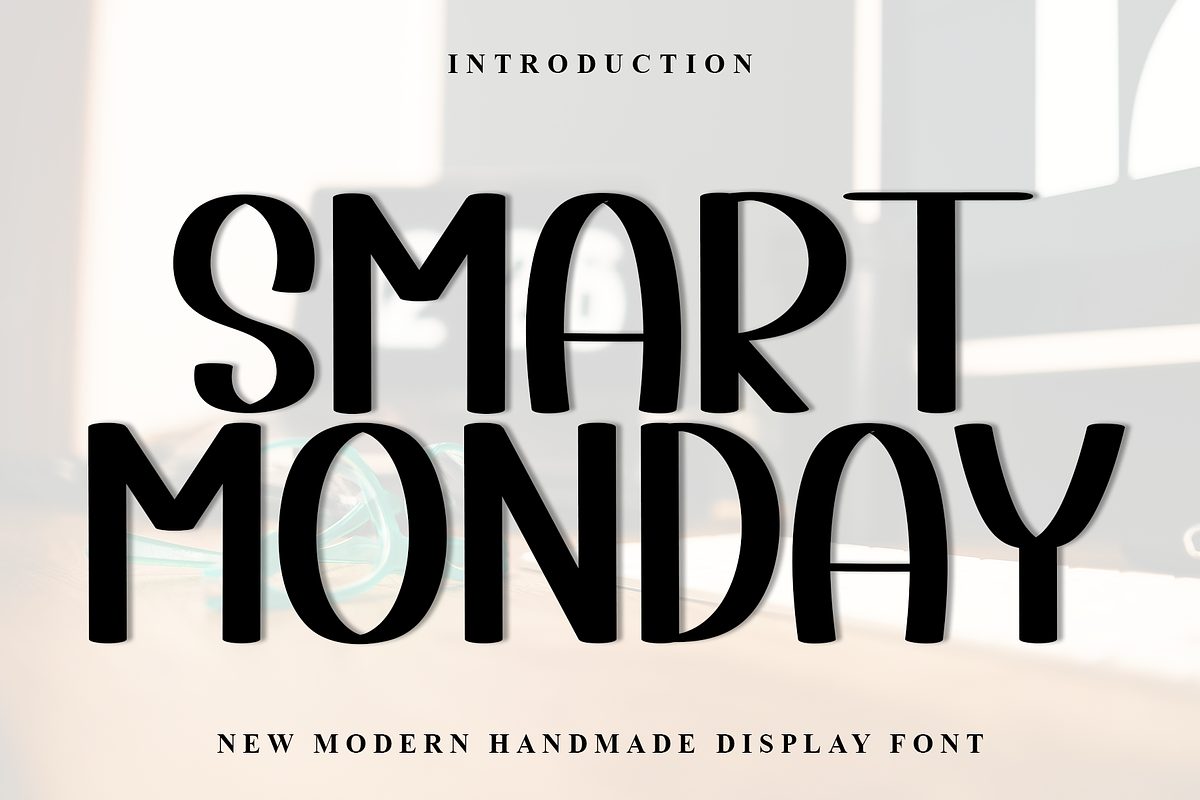 Smart Monday, a Serif Font by FreshTypeINK (Photo 1 of 8)