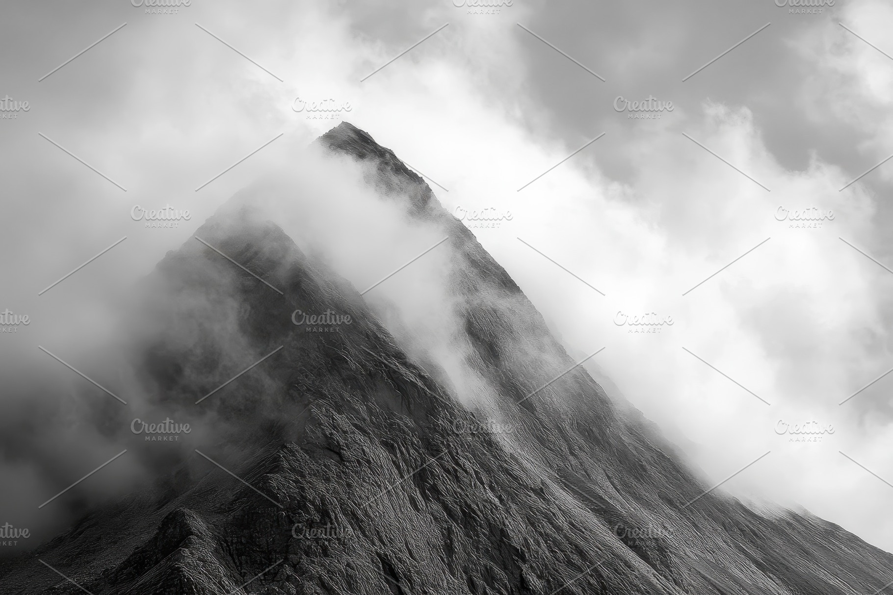 Clouds drift through the Chrzberg Mo, a Photo by Iftikhar Alam