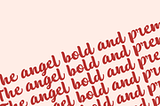 The Angel (Logotype), a Script Font by ShowUp! Studio (Thumbnail 7 of 8)