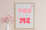 Retro Heart - Valentine Font, a Symbol Font by AnningArts (Thumbnail 4 of 9)