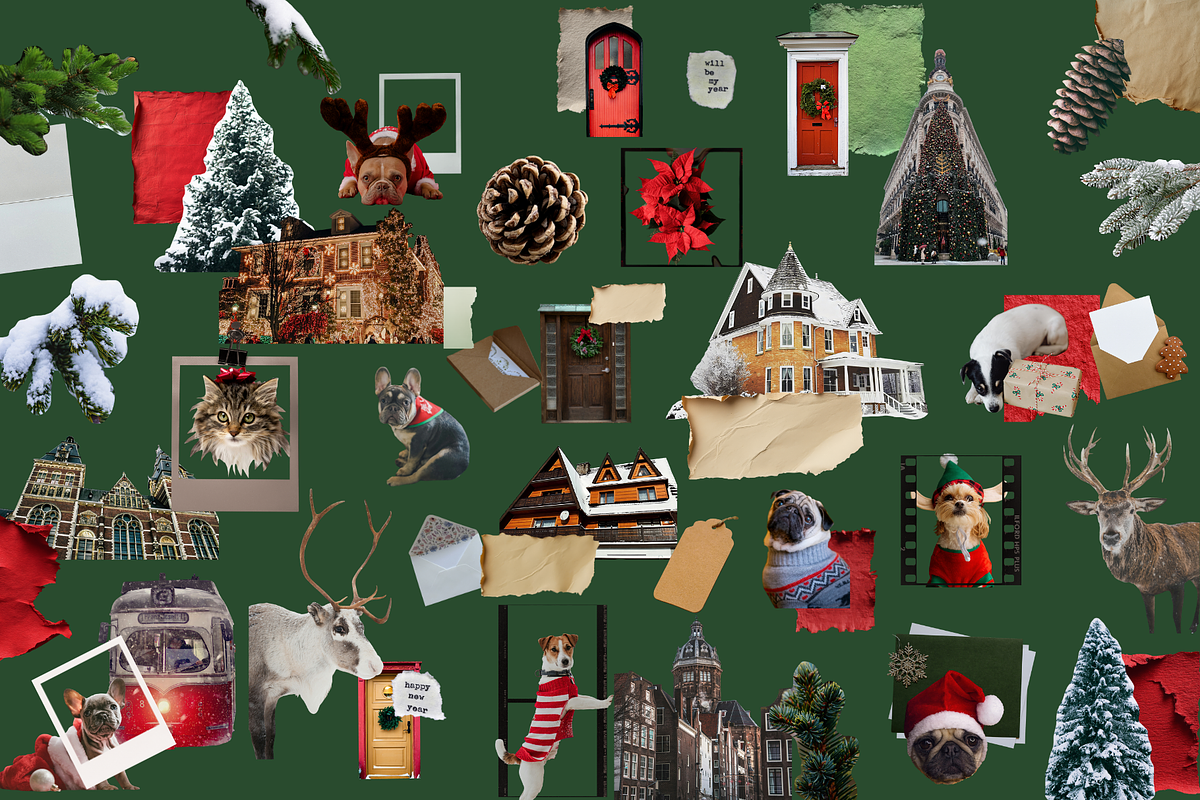 Festive Magic Christmas Collage, an Object Graphic by JulsIst (Photo 9 of 12)