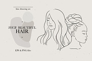 Your hair., a Graphic by heyXeni (Thumbnail 1 of 8)