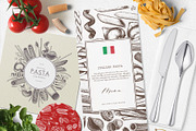 Hand Drawn Italian Pasta Set, a Food Illustration by Yevheniia (Thumbnail 8 of 8)