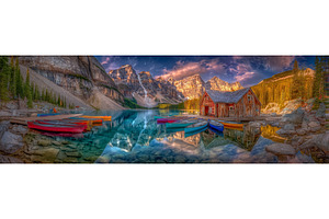Panoramic scenery of Jasper National, an Architecture Photo by ZinetroN