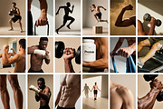 100 Men Workout Stock Photos Bundle, a Sports & Recreation Photo by Selenique Studio (Thumbnail 10 of 20)