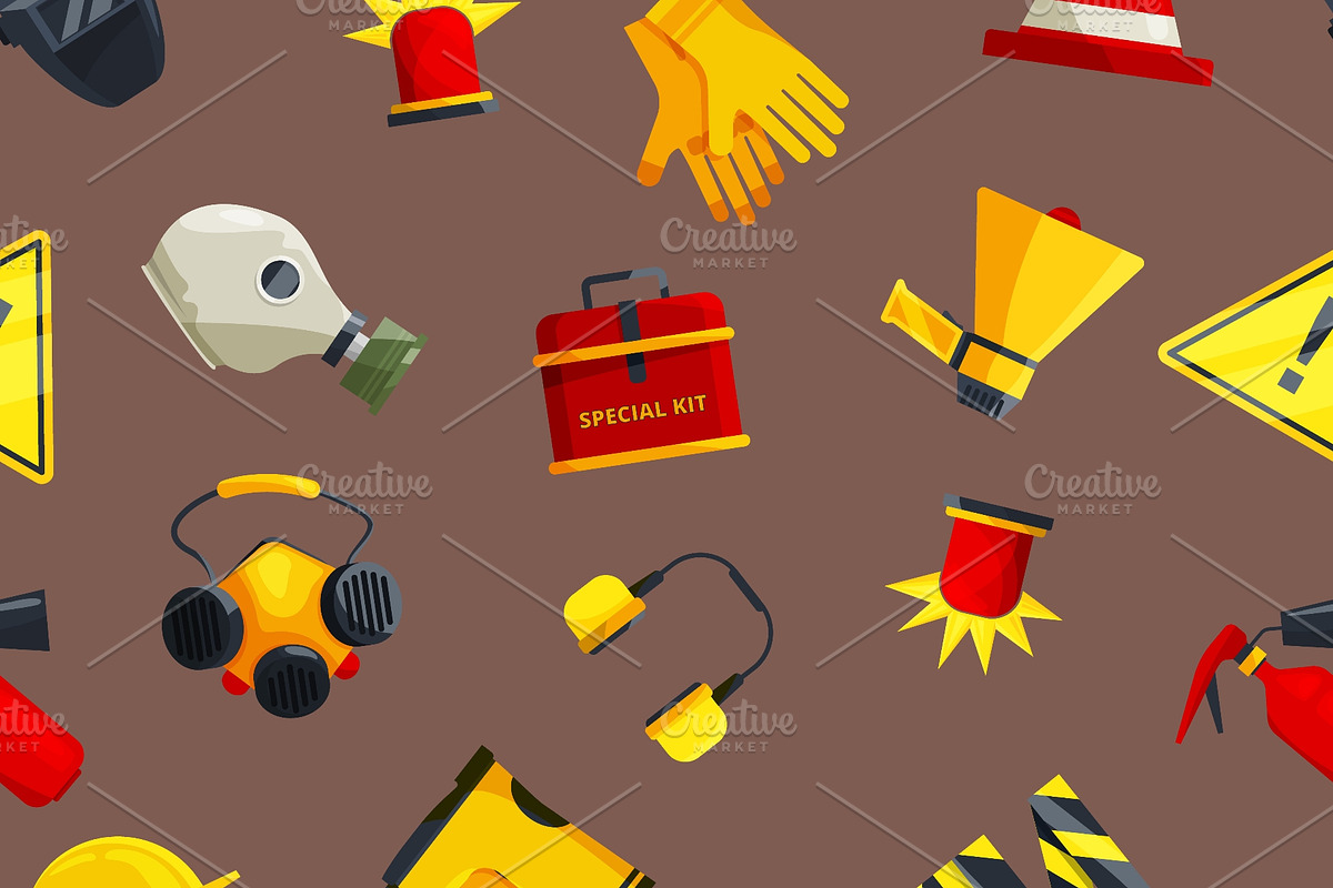 Safety equipment and protective gear, a Pattern Graphic by Onyx (Photo 2 of 3)