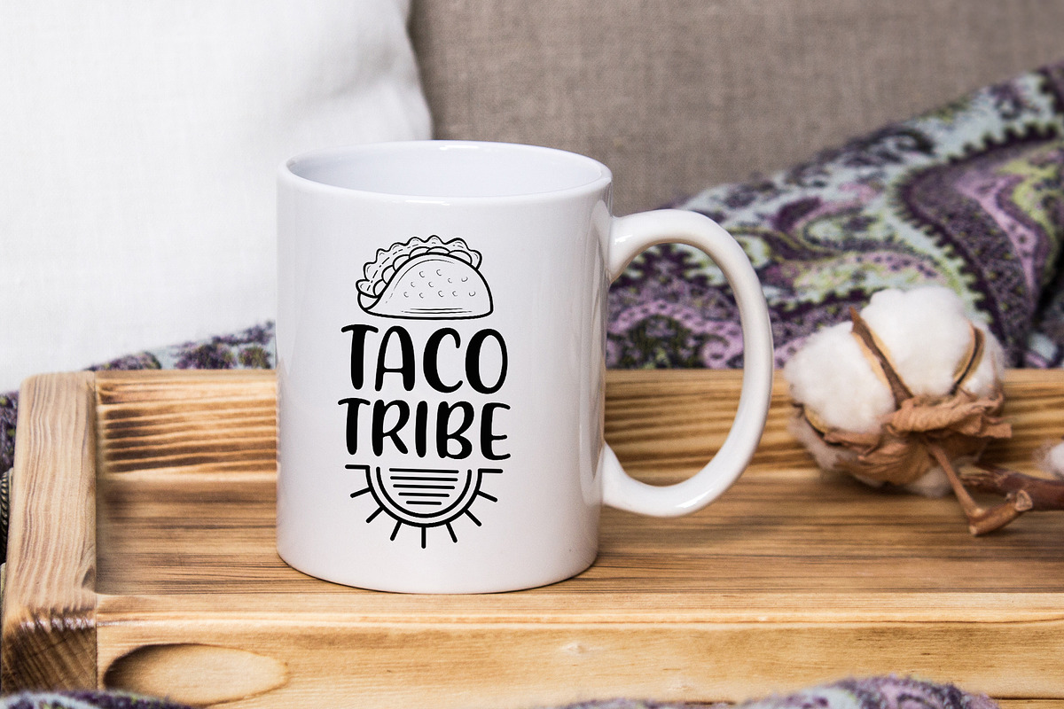 Tacos and Fiesta SVG Bundle, a Food Illustration by thefutive (Photo 4 of 8)