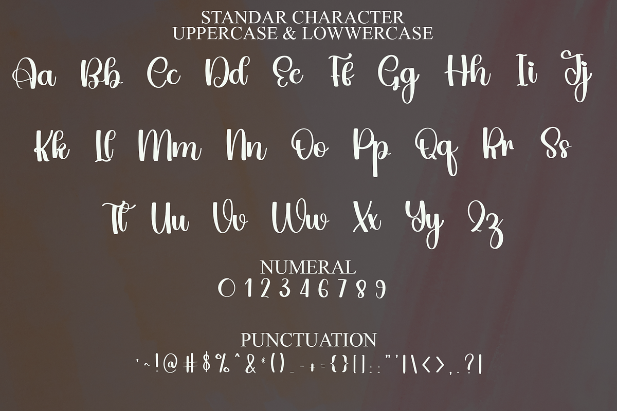 Romantic Party, a Handwritten Font by InermediaSTUDIO (Photo 5 of 8)