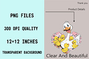 Mama Goose Mother’s Day Clipart Bund, an Illustration by SVGArt (Thumbnail 6 of 9)