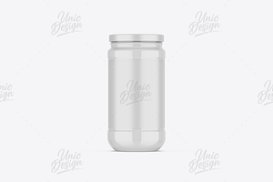 Glass Jar Mockup