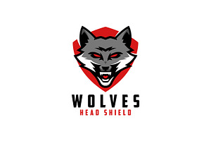 Wolves Head Logo Design