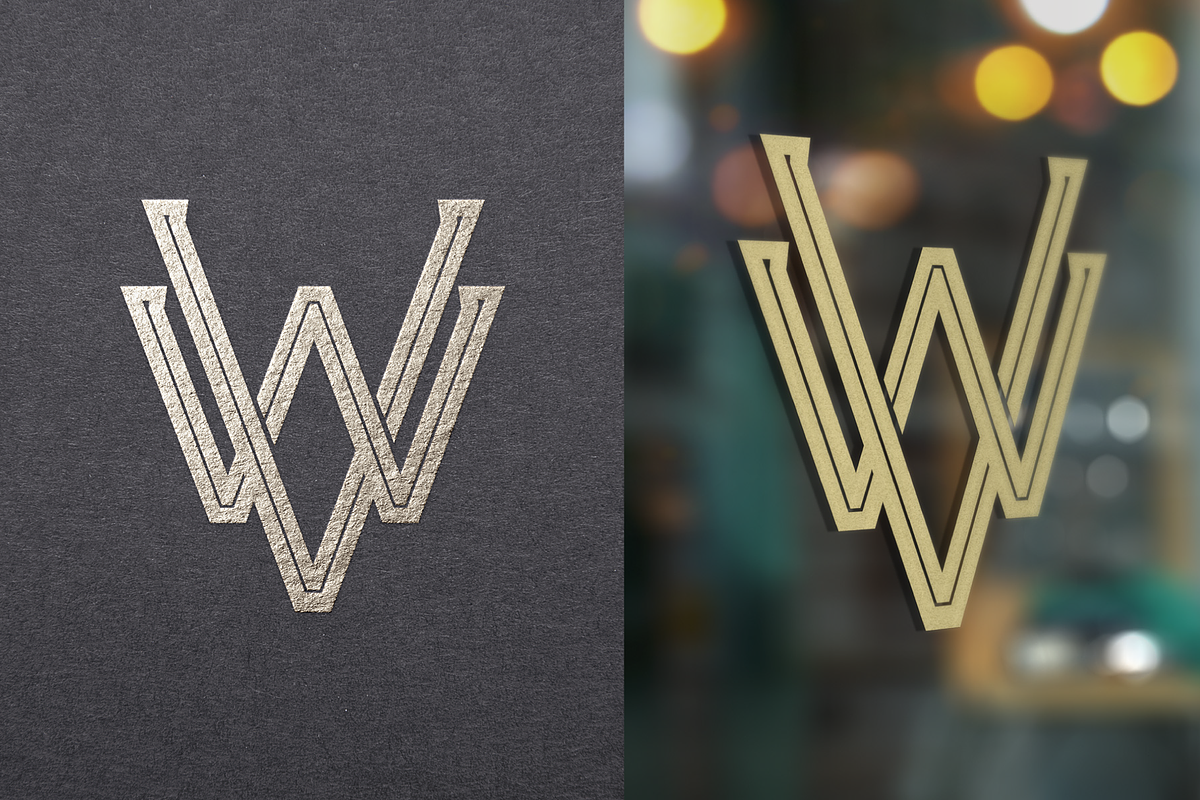 VW WV Monogram Logo, a Branding & Logo Template by Alphabet Agency (Photo 1 of 3)