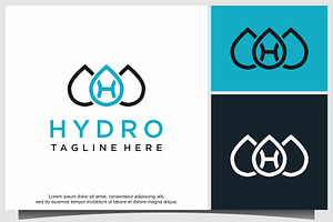 energy hydro logo design template, a Branding & Logo Template by ebinta99
