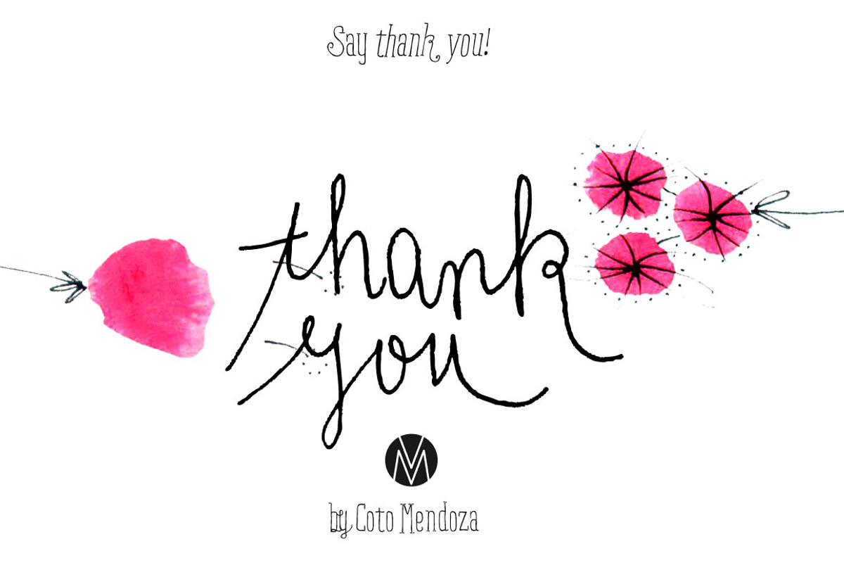 Say thank you, an Illustration by MendozaVergara (Photo 3 of 4)