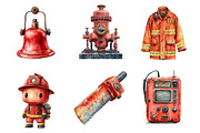 Fireman Fire Station PNG, an Illustration by SinaCreation (Thumbnail 2 of 5)
