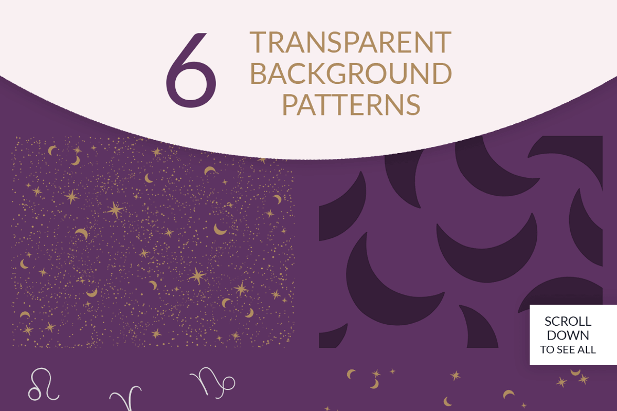 Galaxy Star Moon Patterns, a Pattern Graphic by Coral Antler (Photo 3 of 4)