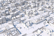 Low Poly Cartoon City Pack, an Architecture 3D Model by multimedia4ds (Thumbnail 2 of 9)