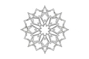 Islamic Mandala Geometric Bundle, an Illustration by Gaye Art (Thumbnail 49 of 51)