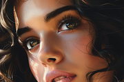 procreate brushes hairs brushes, a Brush Add-On by SannaIllustrations (Thumbnail 3 of 6)