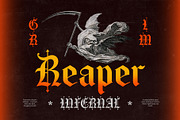 CS Saunter – Old English Font, a Blackletter Font by Craft Supply Co. (Thumbnail 2 of 8)