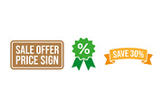 Price Tags and Sale Discount Sticker, an Object Graphic by zahidhossainalif (Thumbnail 3 of 3)