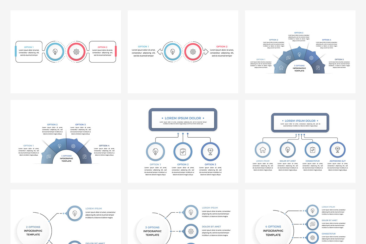 Infographic Templates Collection, an Object Graphic by PixMarket (Photo 8 of 11)