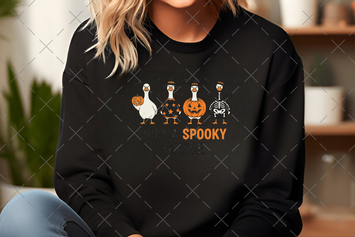 Spooky Halloween Goose PNG, an Illustration by Craft Nest (Photo 3 of 6)