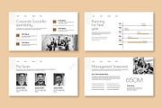 Minimal Annual Report Presentation, a Presentation Template by Mighty-Slide (Thumbnail 4 of 6)