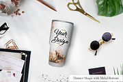 Tumbler, Travel Mug, Cup Mockup #001, a Cups & Container Mockup by Europe.graphics (Thumbnail 6 of 7)