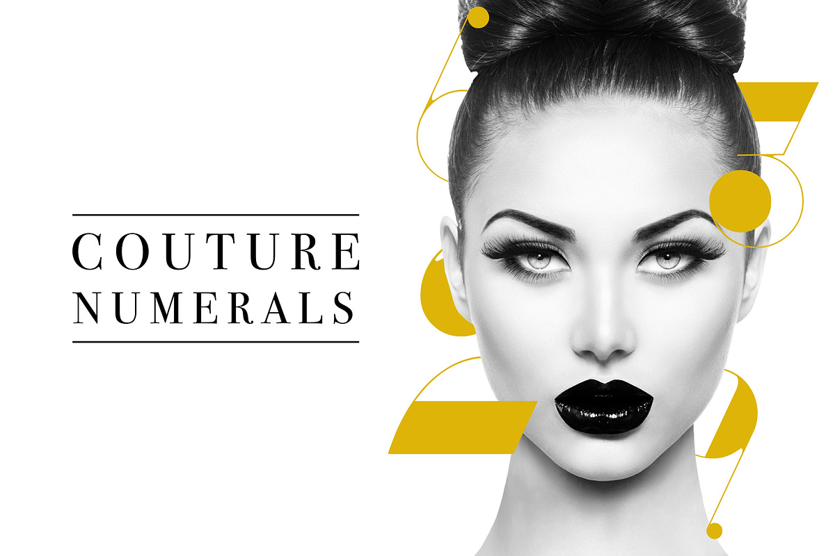 Couture Numerals