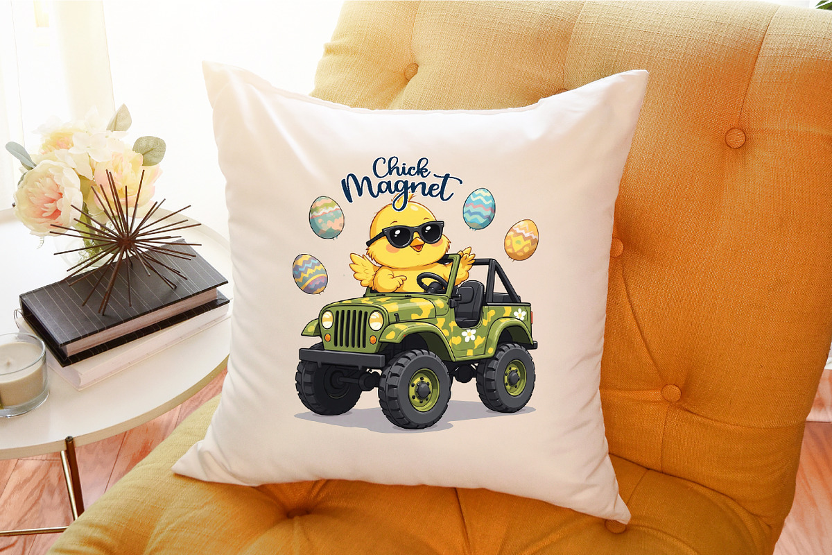 Chick Magnet PNG ,Cute Easter PNG, an Illustration by Sublimation Artist (Photo 6 of 6)