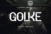 Golke Creative Sans Serif, a Sans Serif Font by Artiveko (Thumbnail 1 of 8)