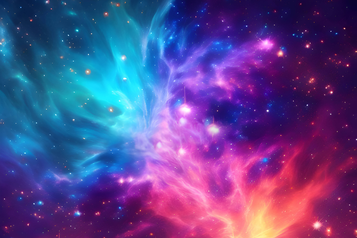 Space Galaxy Nebula Backgrounds, a Background Graphic by UniqueMe (Photo 10 of 12)