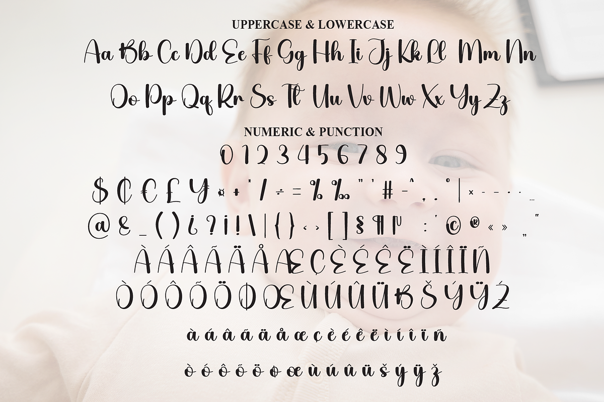 Chubby | Script Font, a Handwritten Font by Scratchones (Photo 7 of 9)