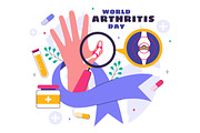 11 World Arthritis Day Illustration, a Healthcare Illustration by denayunebgt (Thumbnail 4 of 5)