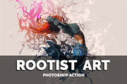 Rootist Art Photoshop Action, an Action Add-On by Design Forest (Thumbnail 1 of 7)
