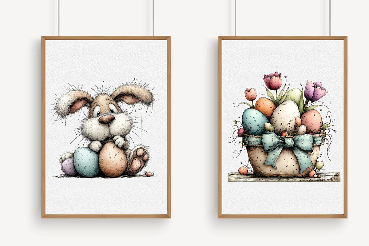 Happy Easter Clipart Bundle, an Illustration by Libby Wishes (Photo 6 of 6)