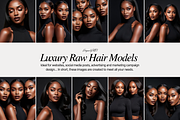 Luxury Raw Hair black models Photos, a Beauty & Fashion Photo by My Template Studio (Thumbnail 11 of 12)