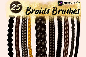 Procreate Braids & Twists Brushes