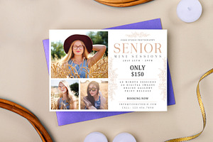 Senior Mini Session Template