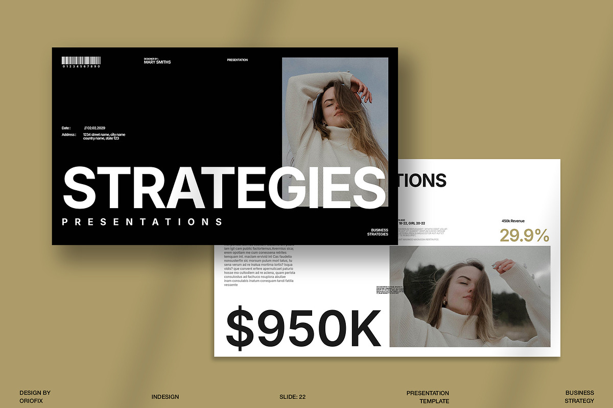 Business Strategy Presentation, a Presentation Template by Oriofix (Photo 1 of 10)