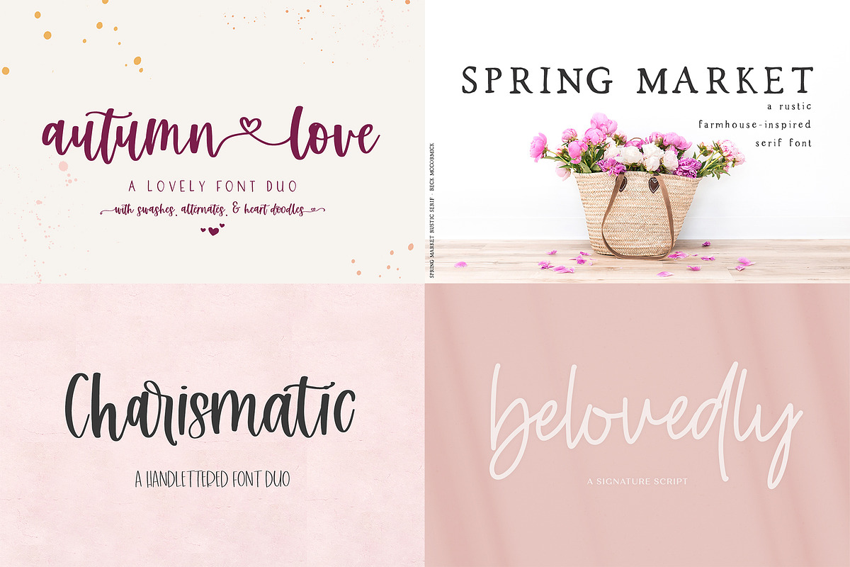 The Logo and Branding Font Bundle, a Script Font by Beck McCormick (Photo 2 of 10)